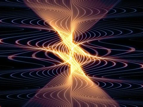 Numeric Grid Lines 库存插图