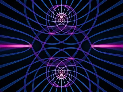 Numeric Grid Lines Stock Illustration