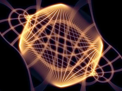 Numeric Grid Lines 库存插图