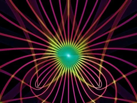 Numeric Grid Lines Stock Illustration