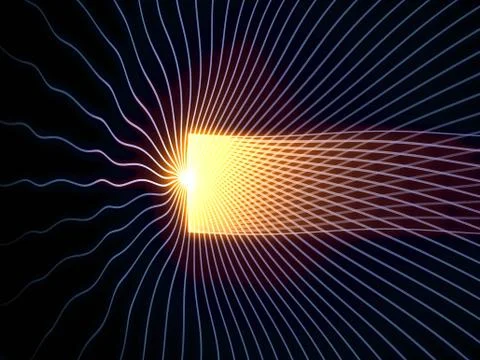 Numeric Grid Lines 库存插图