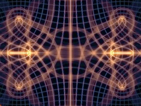 Numeric Grid Lines Stock Illustration