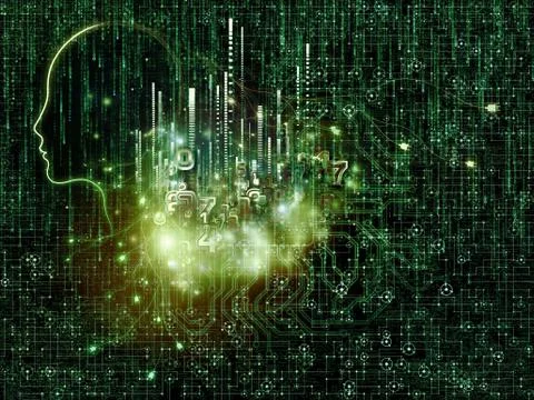 Numeric Intelligence 库存插图