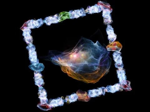 Numeric Jewels Stock Illustration