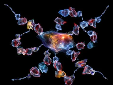 Numeric Jewels Stock Illustration