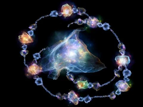 Numeric Jewels Stock Illustration