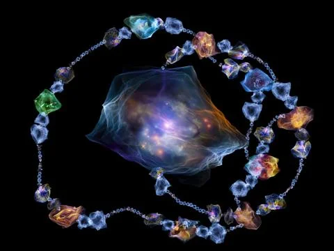 Numeric Jewels 库存插图