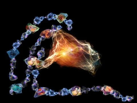 Numeric Jewels Stock Illustration