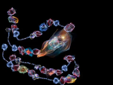 Numeric Jewels 库存插图