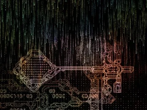 Numeric Key Code イラスト素材