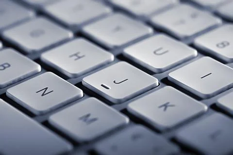 Numeric keyboard close up Stockfoto's