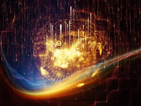 Numeric Logic Stock Illustration