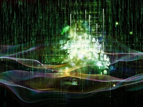 Numeric Logic Illustrazione stock