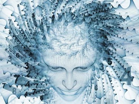 Numeric Mind Stock Illustration
