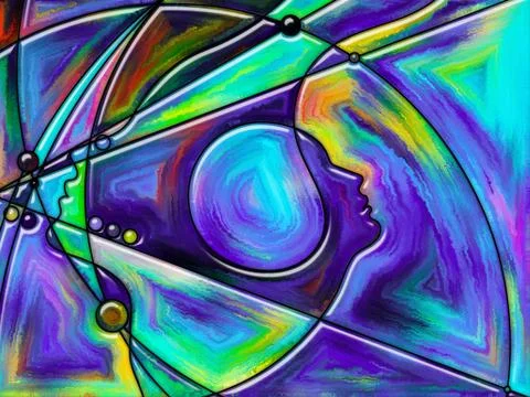 Numeric Perception Stock Illustration