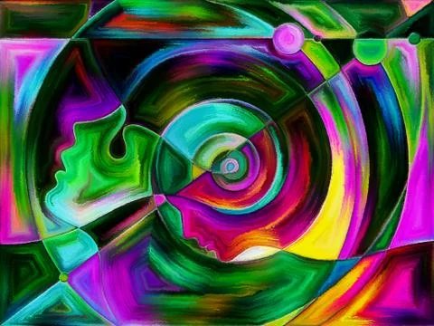 Numeric Perception Stock Illustration