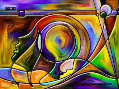 Numeric Perception Stock Illustration