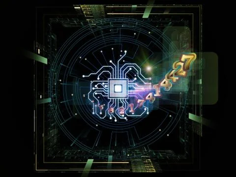 Numeric Processor 库存插图