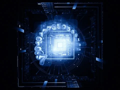 Numeric Processor 库存插图