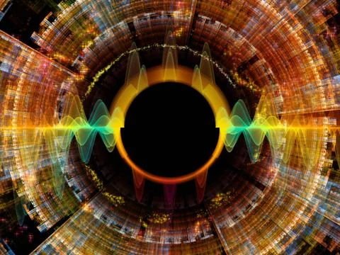 Numeric Radial Oscillation 库存插图