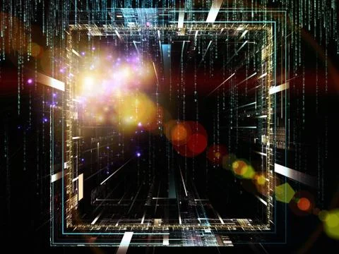 Numeric Streams 库存插图