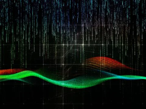 Numeric Streams 库存插图