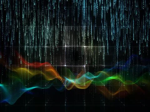 Numeric Streams 库存插图