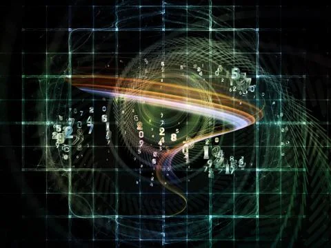 Numeric Technology 스톡 일러스트