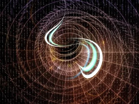 Numeric Technology 스톡 일러스트