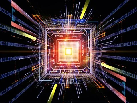 Numeric Vision of CPU 库存插图