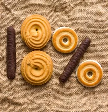 Numerical cake Stock Photos