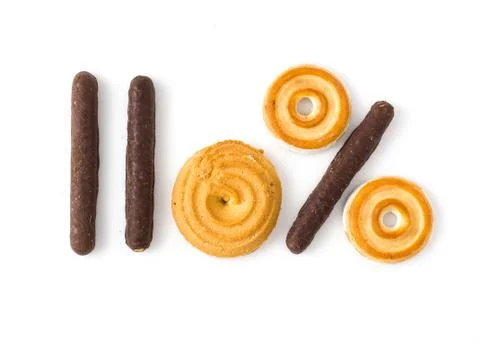 Numerical cake Stock Photos