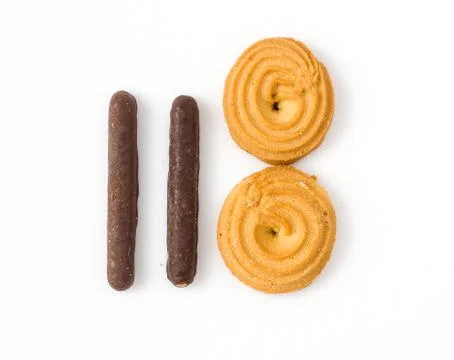 Numerical cake Stock Photos