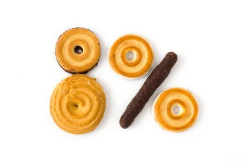 Numerical cake Stock Photos