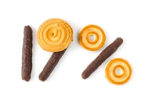 Numerical cake Stock Photos