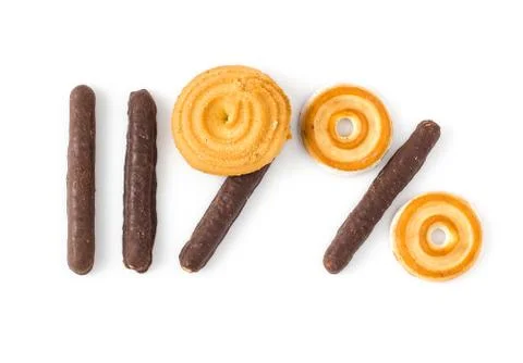 Numerical cake Stock Photos