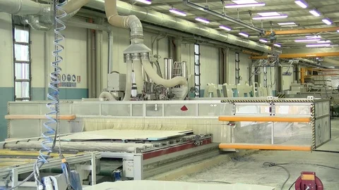 A numerical control machine in action 動画素材 71163506