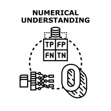 Numerical understanding evaluating data analysis and machine learning イラスト素材