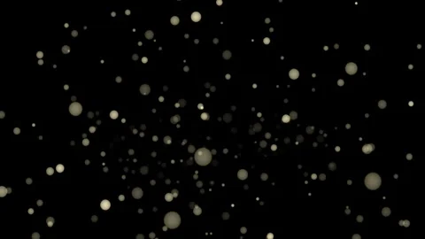 Numerous 2D white shapes drifting forward in darkness. Stock Footage 335424529