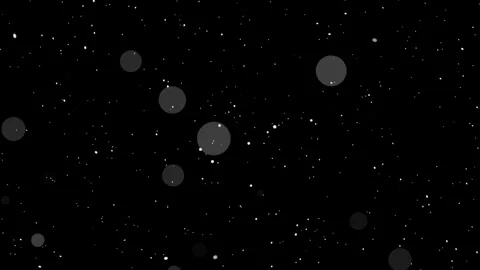 Numerous bright star lights on a black night sky 库存影片 336159710