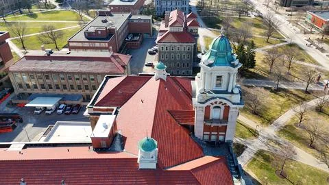 Numerous Educational - SU Campus - Syracuse, NY 库存照片