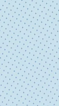 Numerous tiny blue cross motifs create a finely spaced repeat over a light .. Stock Illustration