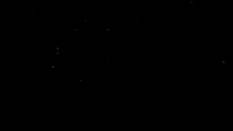 Numerous white glowing celestial points in deep dark space 库存影片 336159738