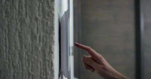 NumpadHand Stock Footage 98544010