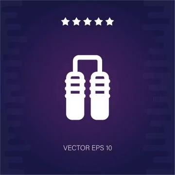 Nunchaku vector icon Stock Illustration
