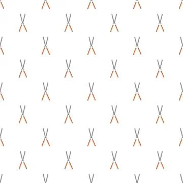 Nunchaku weapon seamless pattern repeating background design Stock Illustration