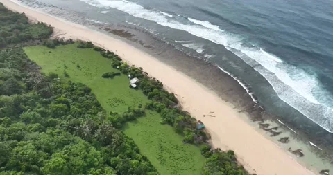 Nunggalan Beach Stock Footage 233546110