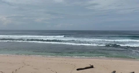 Nunggalan Beach Stock Footage 233551363