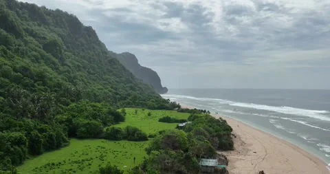 Nunggalan Beach Stock Footage 233761277