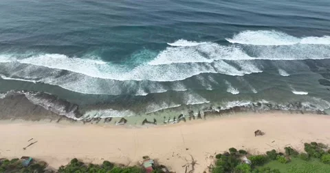 Nunggalan Beach Stock Footage 233761286